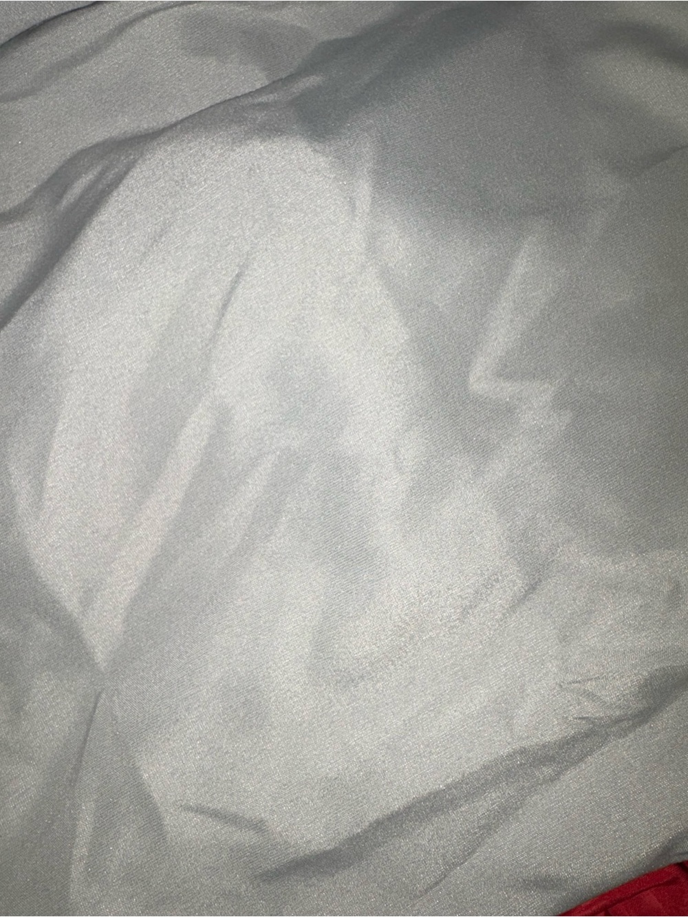 Gray full-size flat sheet